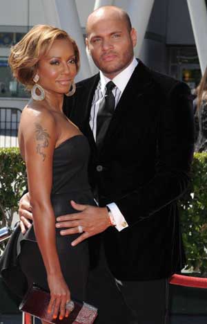 Scary Spice aka Melanie Brown and Stephen Belafonte